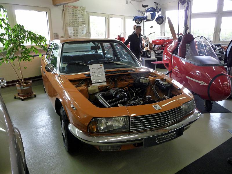 P1110536.JPG - NSU RO80, 1968, Wankelmotor