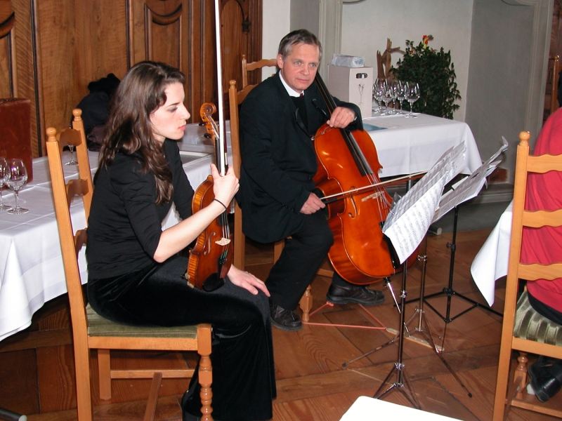 164_DSCN3206.jpg - ...der bekannte Basler Cellist und Dirigent Lukas Greiner und seine Tochter Hilaria Greiner...          