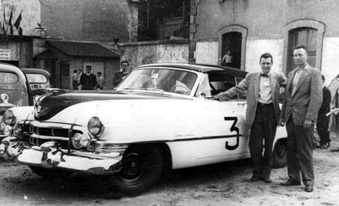 cunningham-le-mans-2012-1.jpg - Miles and Sam Collier, Le Mans 1950 Coupe DeVille in Le Mans